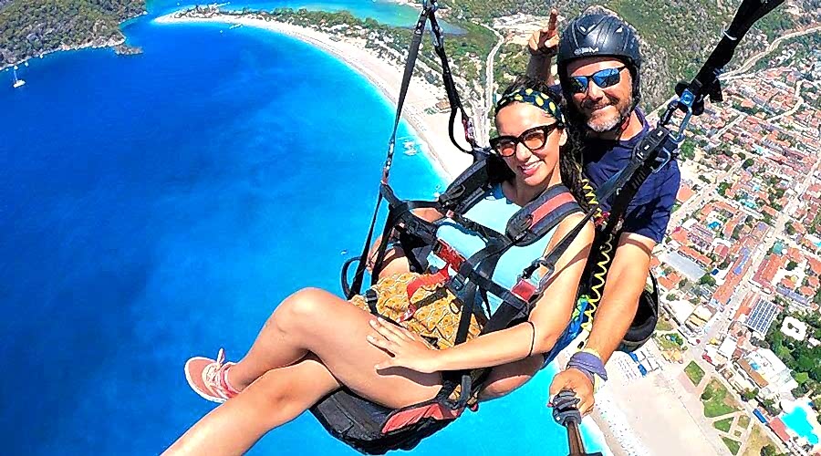 Fethiye Ölüdeniz’de Yamaç Paraşütü